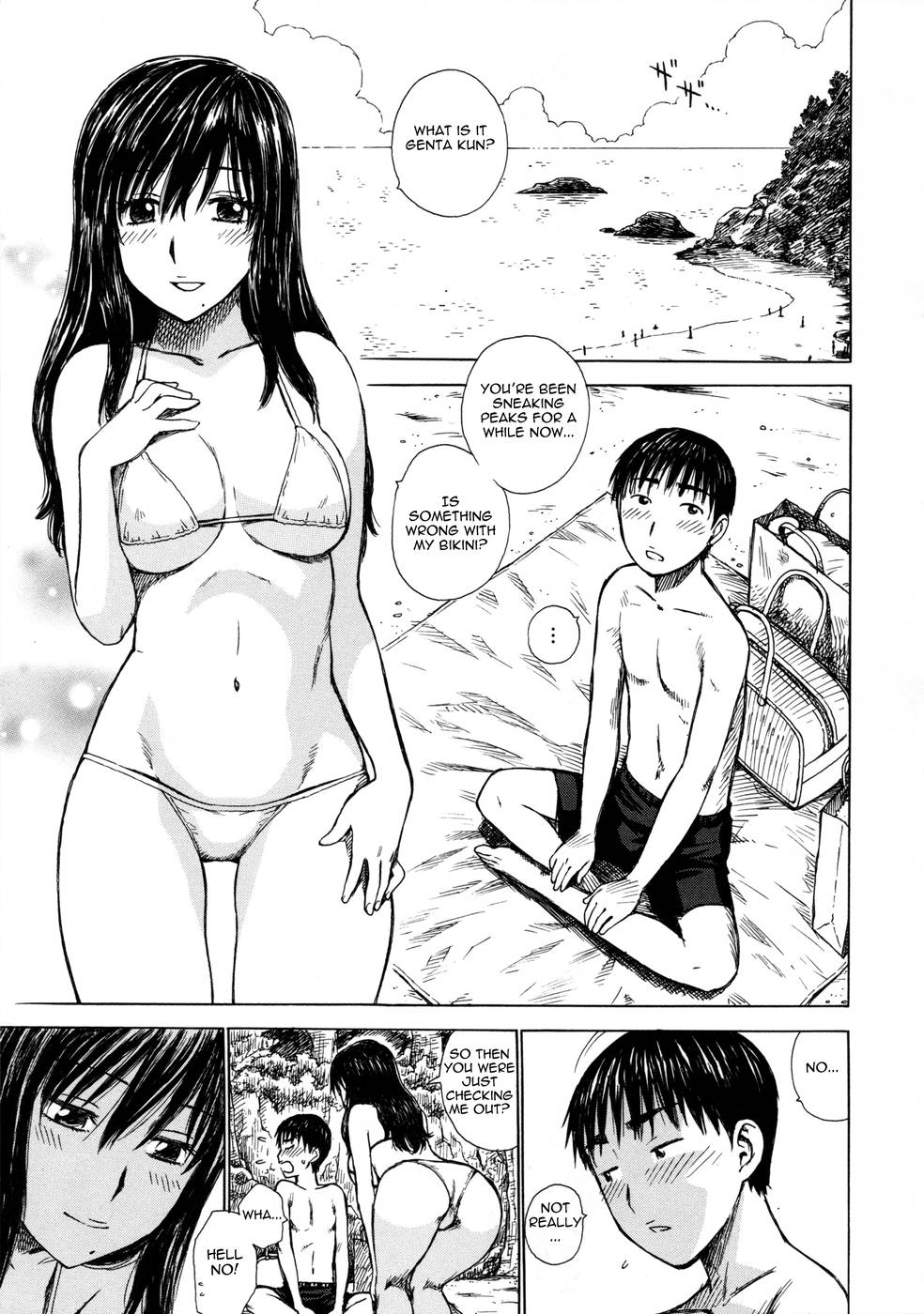 Hentai Manga Comic-Hitozuma-Chapter 7-All alone-1